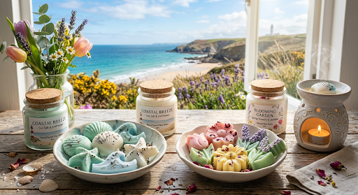 Spring Wax Melts That Capture Coastal and Blooming Freshness